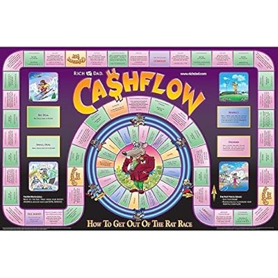 人生ゲーム Rich Dad Poor Dad CASHFLOW101 English CashFlow 101 game - CashFlow Board Game by Rich Dad Chile | Ubuy